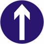 直行标志|交通安全标志|道路行驶标志
