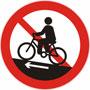 禁止骑自行车上坡标志|禁止骑自行车上坡标牌